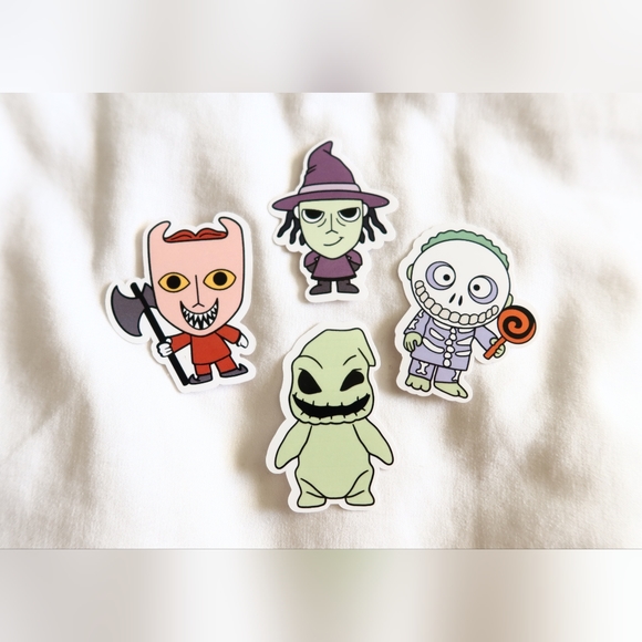 Lock Shock Barrel / Oogie Boogie / Jack and Sally / Nightmare Before Christmas - Picture 1 of 1